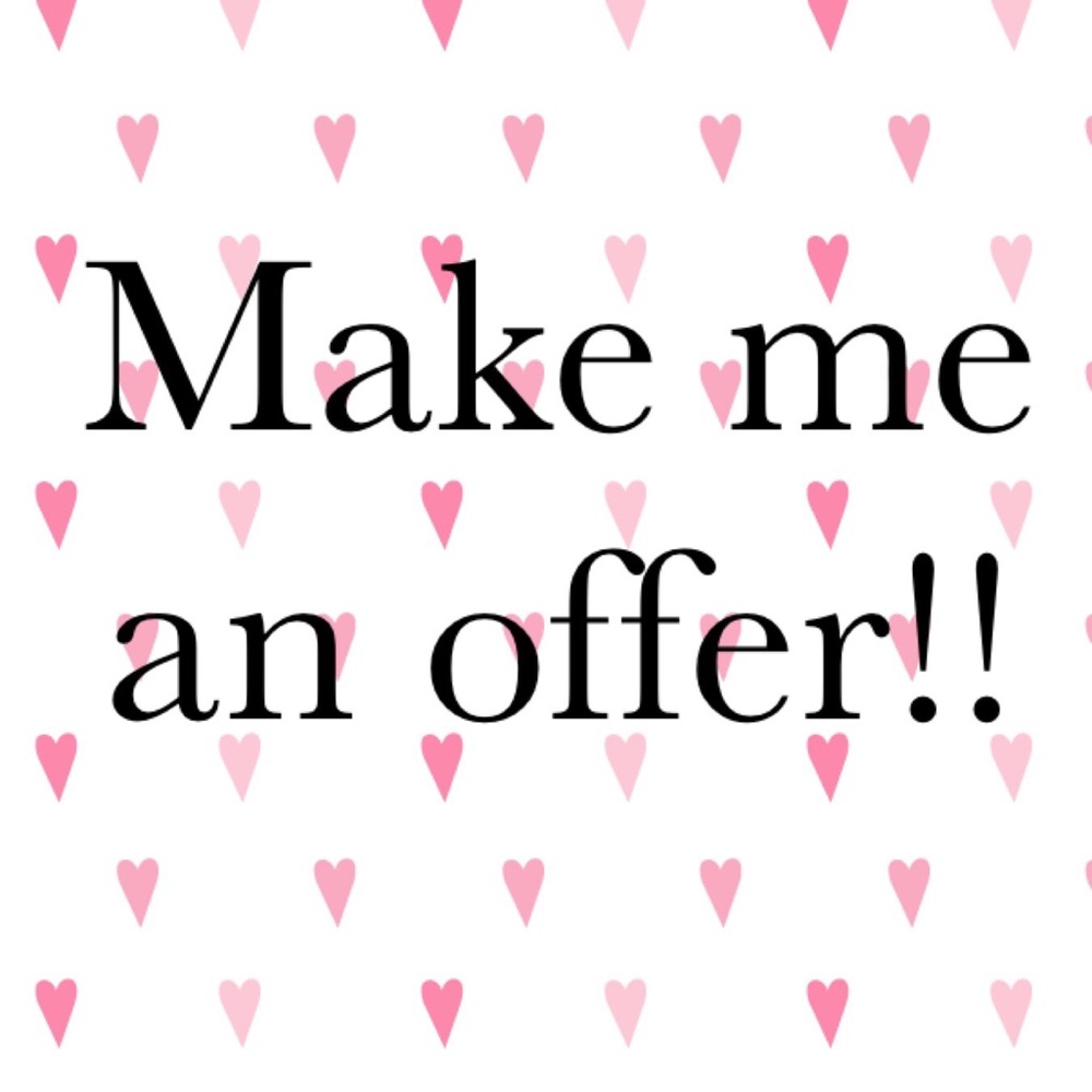See something you like? Make me an offer!